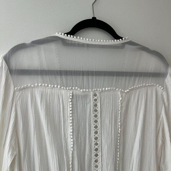 Aura the Label Frankie Dress in White NWT Size Large - Picture 6 of 6